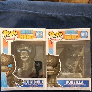 Funko Pop! Bundle Of 2-Godzilla and Heat Ray Godzilla Figures